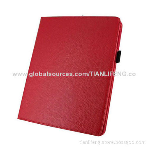 Dual-axis Leather Folio for iPad Gens 2, 3 & 4